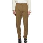 Deveaux New York Brown Wool Jasper Trousers