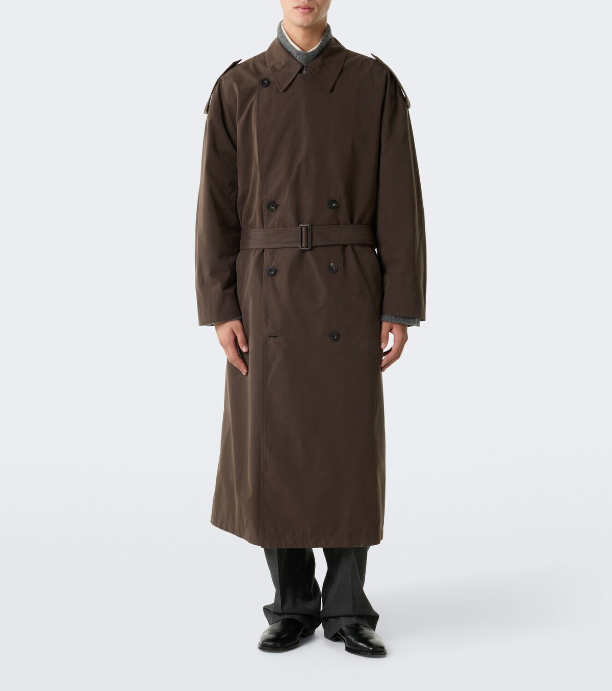 The Row Mischa cotton trench coat