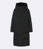 Yves Salomon Hooded down coat