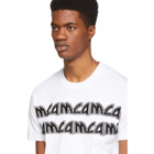 McQ Alexander McQueen White Metal Repeat Logo T-Shirt