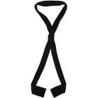 Homme Plisse Issey Miyake Black Pleated Bow Tie