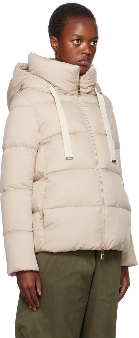 Herno Beige Arendelle Down Jacket Herno