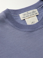 Remi Relief - Printed Cotton-Jersey Sweatshirt - Purple