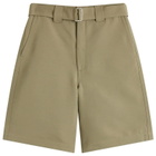 Róhe Men's Utility Shorts in Sage