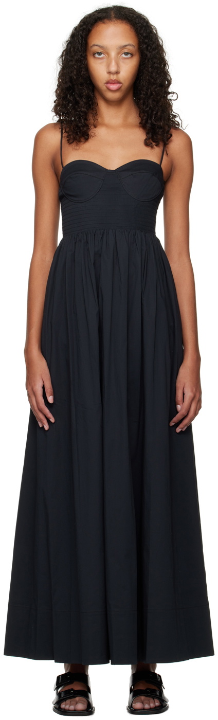 Staud Black Landry Maxi Dress Staud