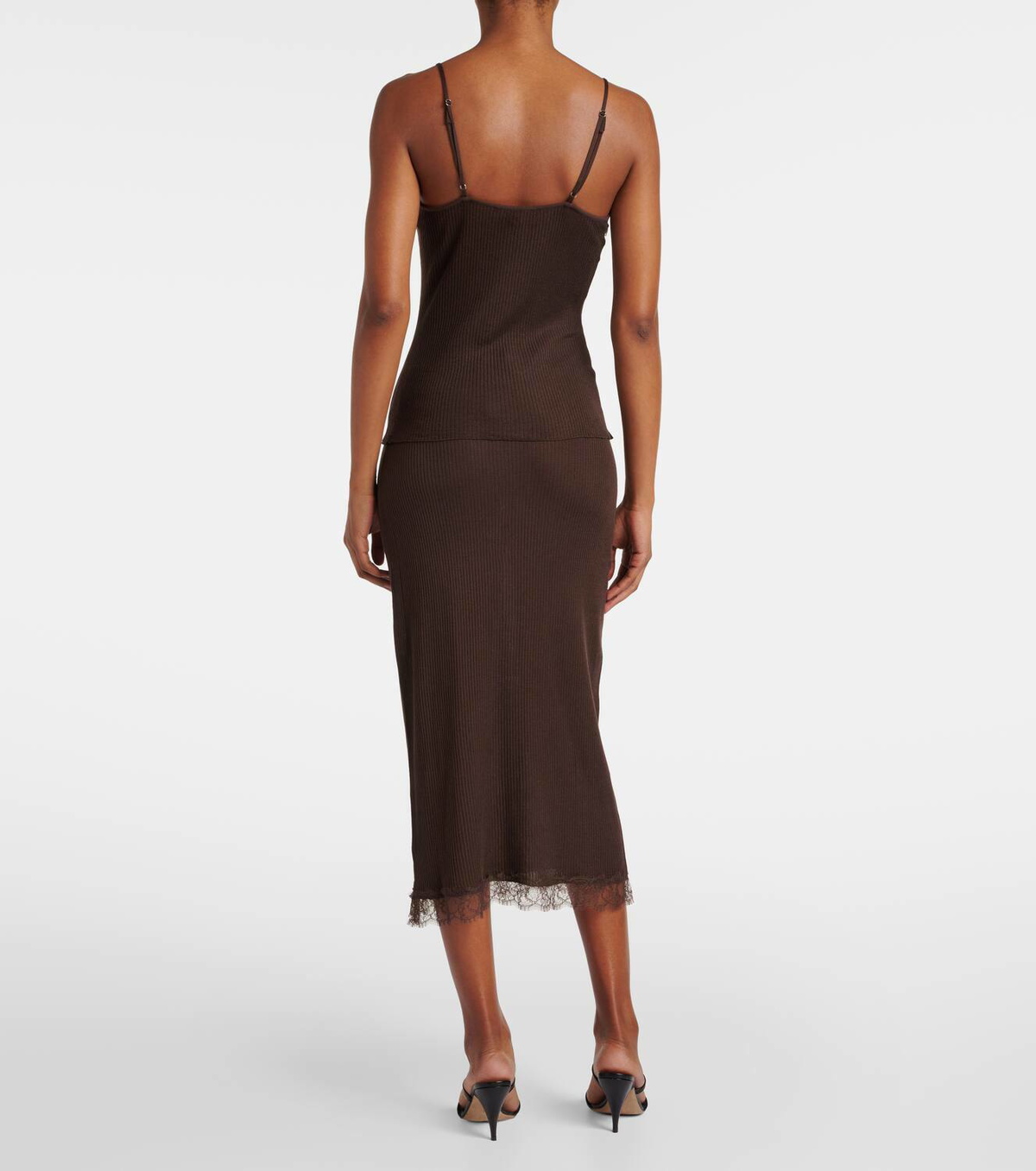 The Row Ikee silk-blend tank top