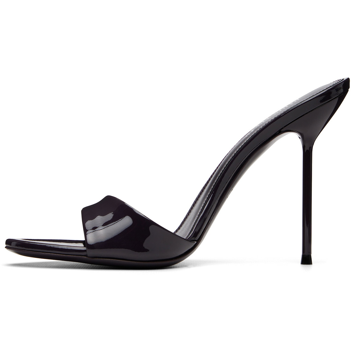 Paris Texas Purple Lidia Mule 105 Heeled Sandals