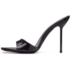 Paris Texas Purple Lidia Mule 105 Heeled Sandals