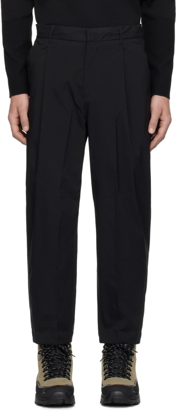Photo: Descente ALLTERRAIN Black Primeflex Tapered Trousers