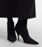 Gianvito Rossi Osaka canvas ankle boots