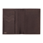 Valextra Black 3CC Passport Holder