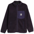 Polar Skate Co. Men's Kiki Fleece Jacket in Dark Violet