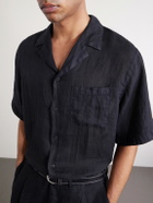 Altea - Hadley Linen Shirt - Blue