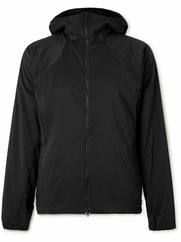 Photo: Goldwin - Pertex® Quantum Air Hooded Ski Jacket - Black