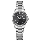 Citizen Pair Eco-Drive Black Dial Ladies Watch EW2318-90E