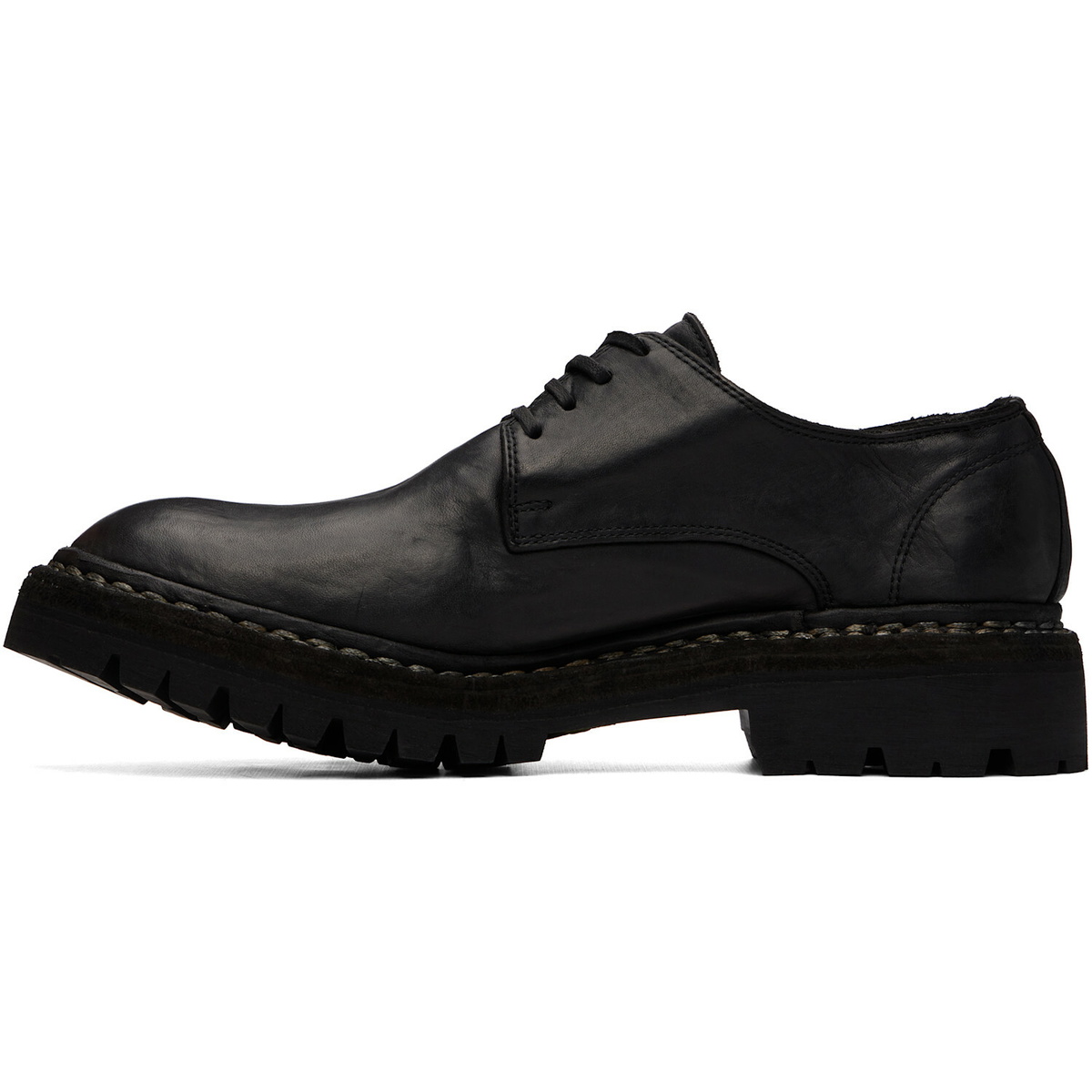 Guidi Black 792V_N Derbys