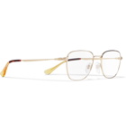 Persol - D-Frame Gold-Tone Optical Glasses - Men - Gold