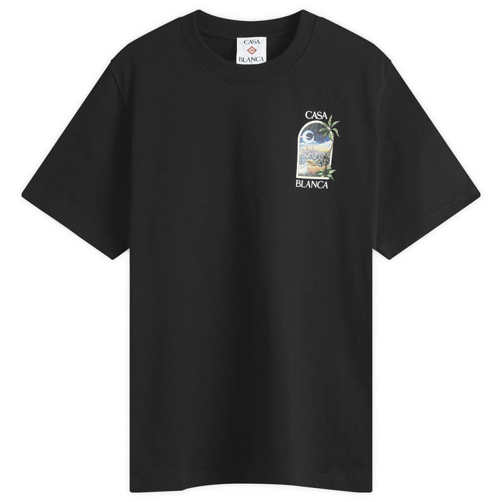 Photo: Casablanca Men's LA Night T-Shirt in Black