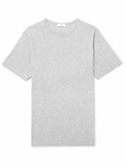 Mr P. - Mélange Cotton-Jersey T-Shirt - Gray