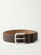 George Cleverley - 3cm Full-Grain Leather Belt - Brown