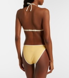 Eres Sunshine striped bikini top