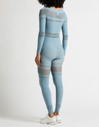 Wolford Womens Jumpsuit Pastel in Blue