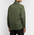 Monitaly - Cotton-Poplin Shirt - Green