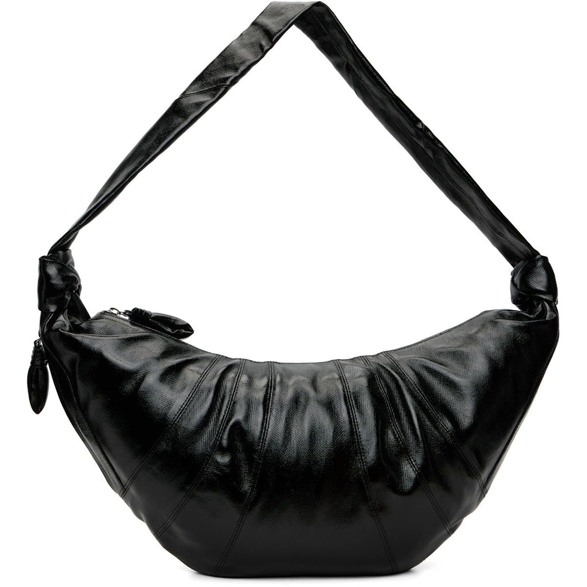 LEMAIRE Black Large Croissant Bag