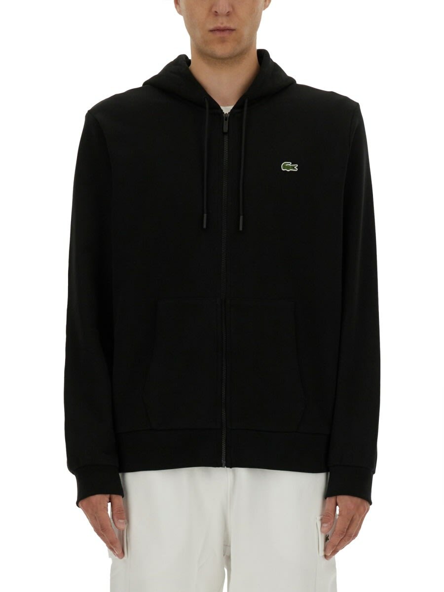 【THRASHER×LACOSTE】HOODIE Lacoste x Thrasher Oversized Sweat Hoodie Weiß - FW22 – DE