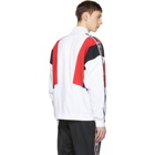 Champion Reverse Weave White Nylon Track Jacket