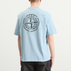 Stone Island Men's Camo Compass T-Shirt in Dust Blue