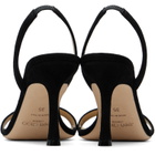 Jimmy Choo Black Jenn 85 Heeled Sandals