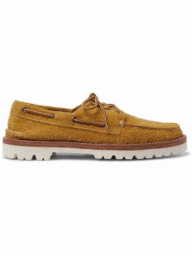 Photo: SPERRY - Authentic Original Brushed-Suede Boat Shoes - Yellow
