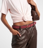 Magda Butrym Suede belt