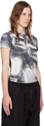 Acne Studios Gray Printed T-Shirt