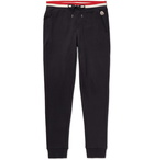 Moncler - Tapered Loopback Cotton-Jersey Sweatpants - Men - Ivory