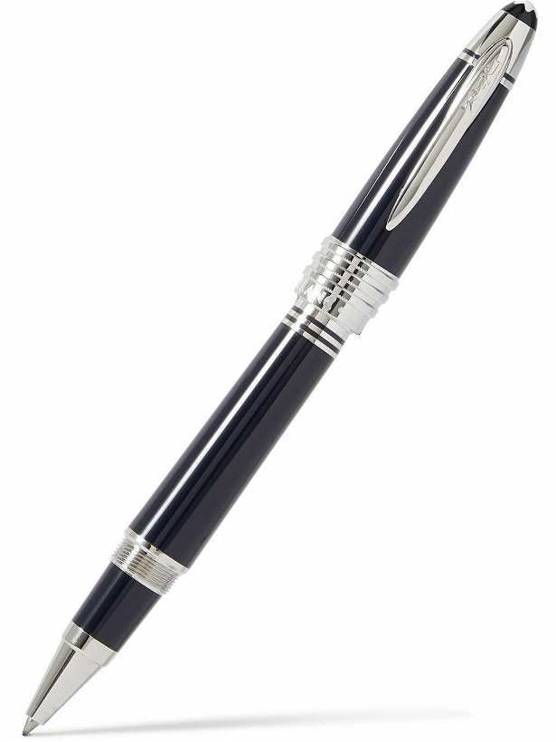 Photo: Montblanc - John F. Kennedy Resin and Platinum-Plated Rollerball Pen
