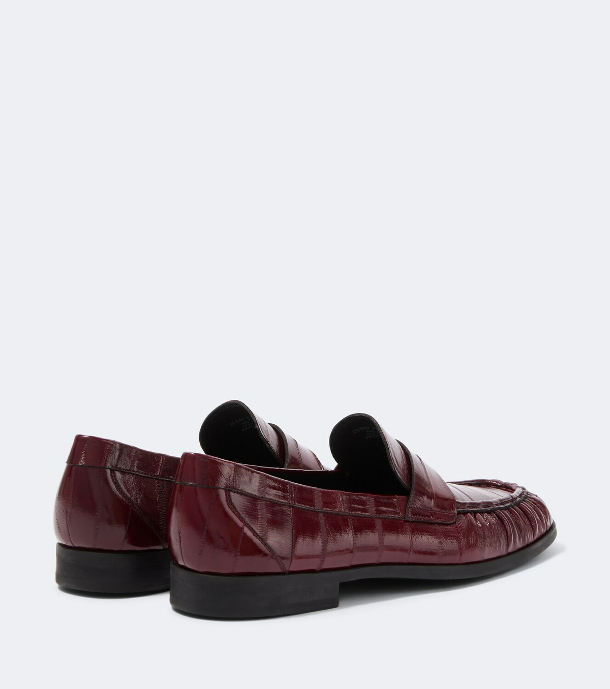 Magnanni Eel leather penny loafers