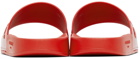 Givenchy Red Logo Slides