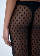 Dries Van Noten Sheer Lace Trousers