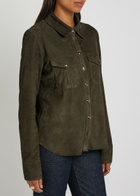 Skiim Caroline Suede Jacket Khaki