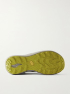 ROA - Sella Rubber-Trimmed ProWave Jacquard Trail Sneakers - Silver