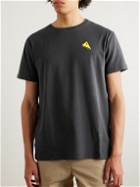 Klättermusen - Runa Verkstad Logo-Print Stretch-Cotton Jersey T-Shirt - Black
