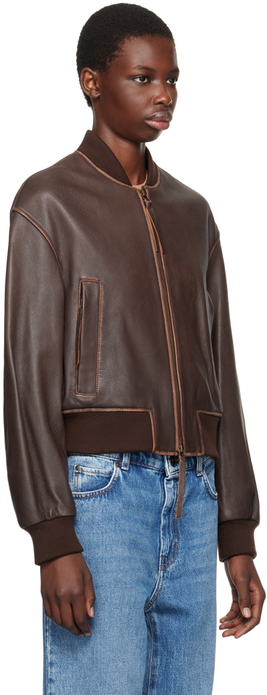 ジャケット MAX MARA Brown Denim Carpa Jacket Max Mara Brown Denim Carpa Jacket | italist