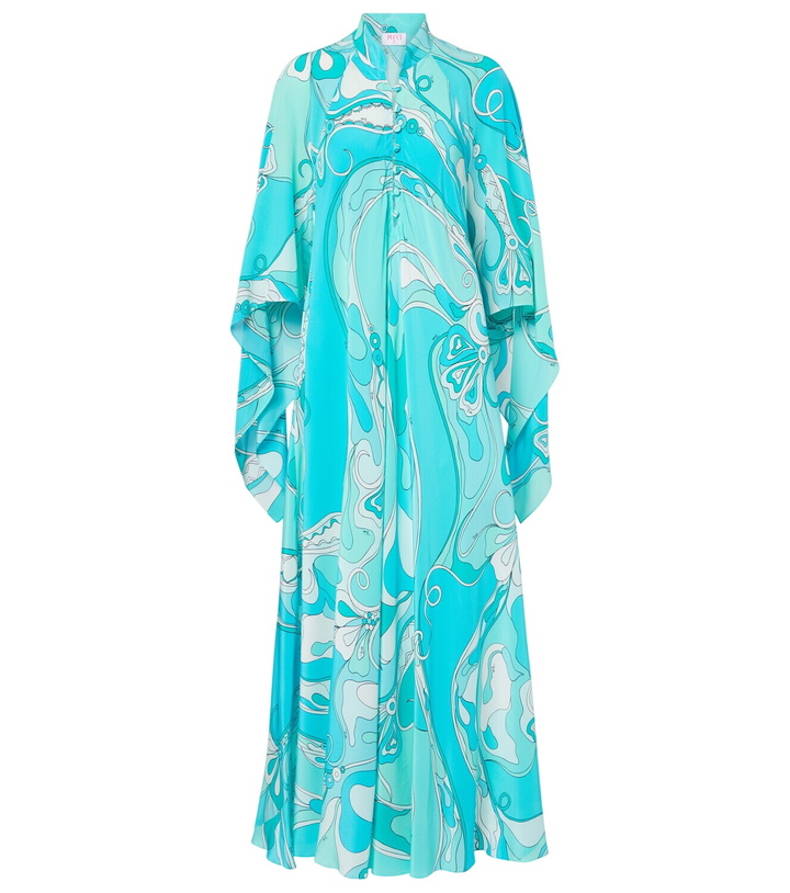 Photo: Pucci Orchidee silk kaftan