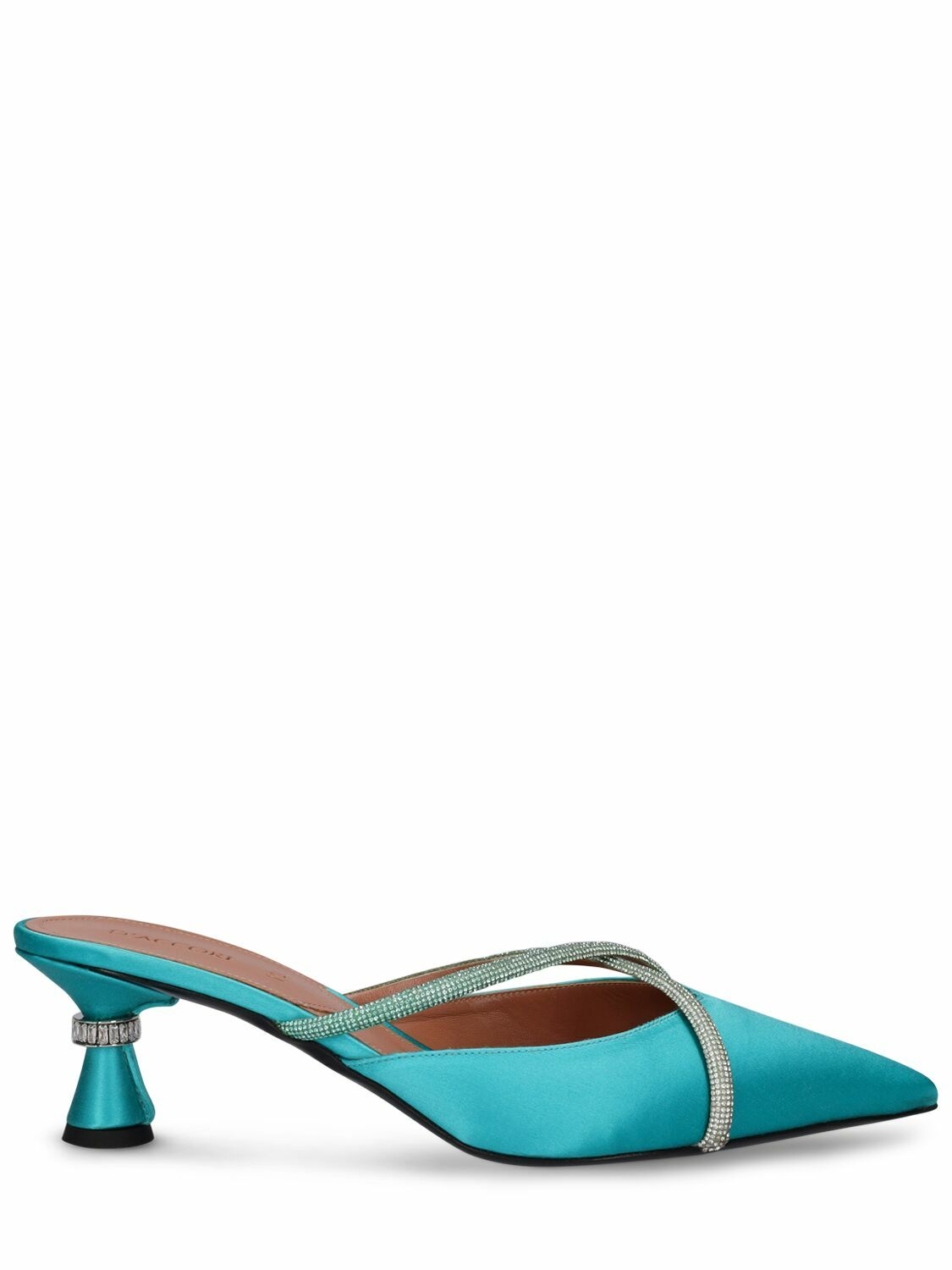 D'ACCORI - 50mm Ella Satin Mules