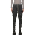 Rick Owens DRKSHDW Black Tower Mastodon Cut Cargo Pants