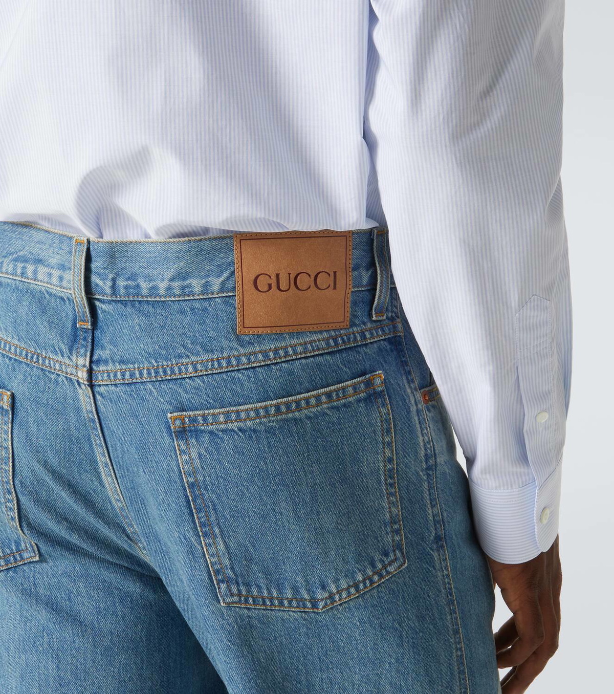 Gucci Double G slim jeans Gucci