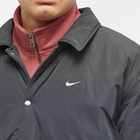 Nike Men's Circa Filled Jacket in Black/Ice Silver