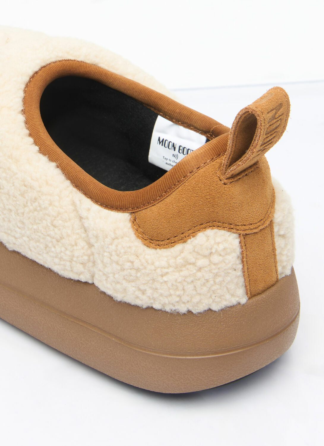 Moon Boot Park Puffer Fleece Slip-On Shoes